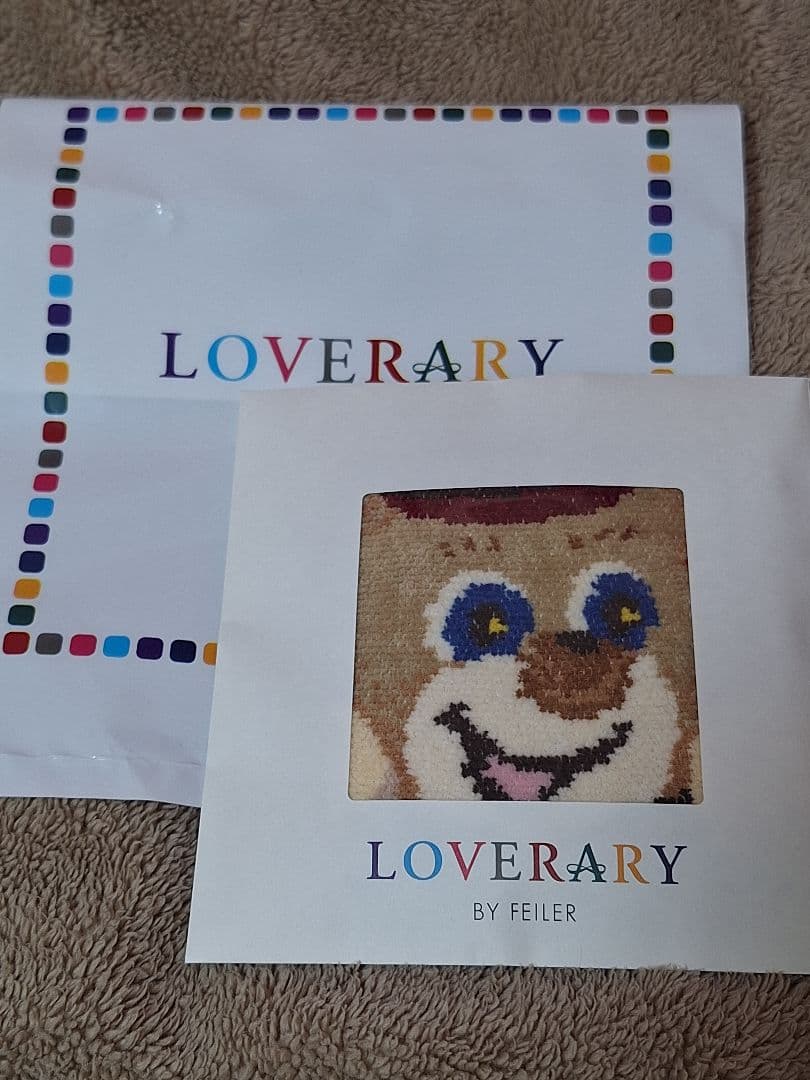新品 FEILER ラブラリーバイフェイラー 551コラボ 限定ハンカチ