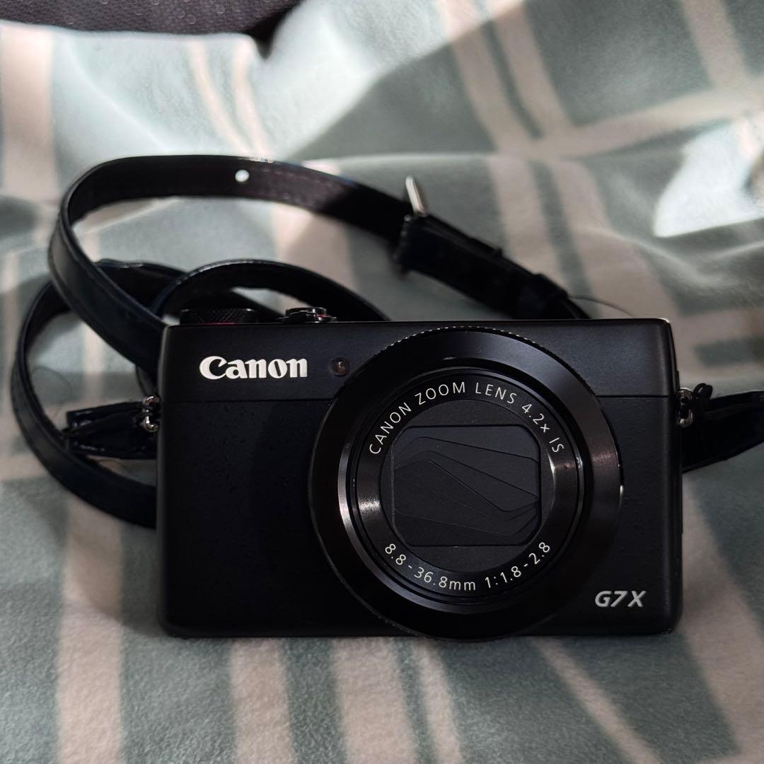 Canon PowerShot G7 X 本体＋高級レザーケース付き 美品