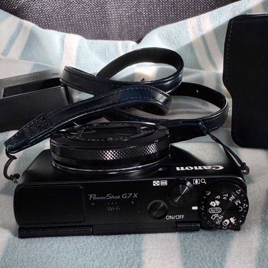 Canon PowerShot G7 X 本体＋高級レザーケース付き 美品
