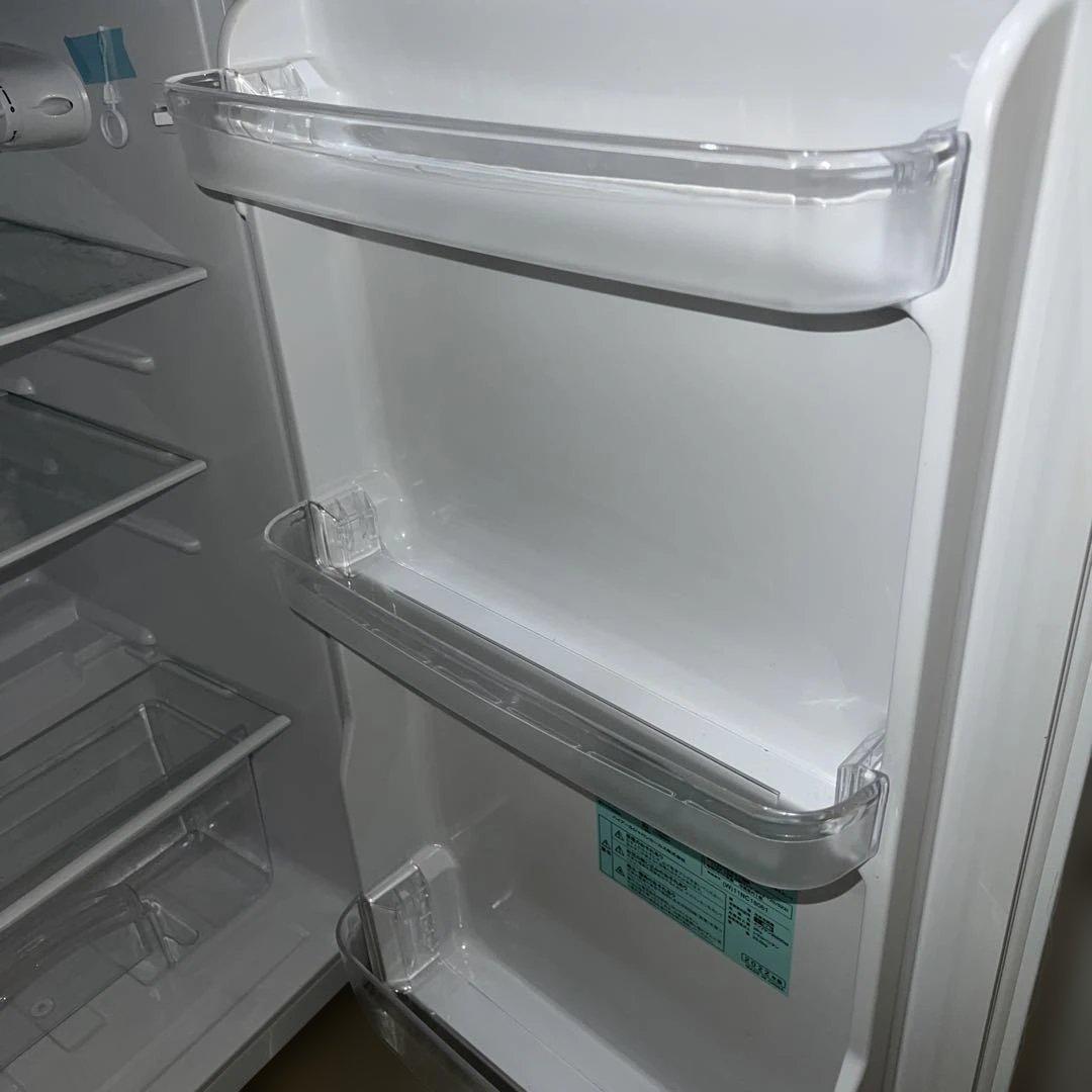 極美品/ハイアール/コンパクト/スリム/洗濯機/冷蔵庫/ホワイト2点セット