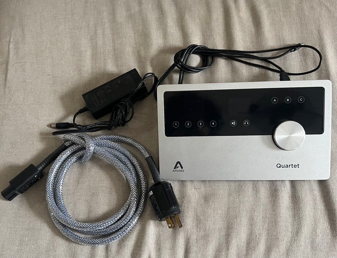 APOGEE Quartet オーディオインターフェイス
