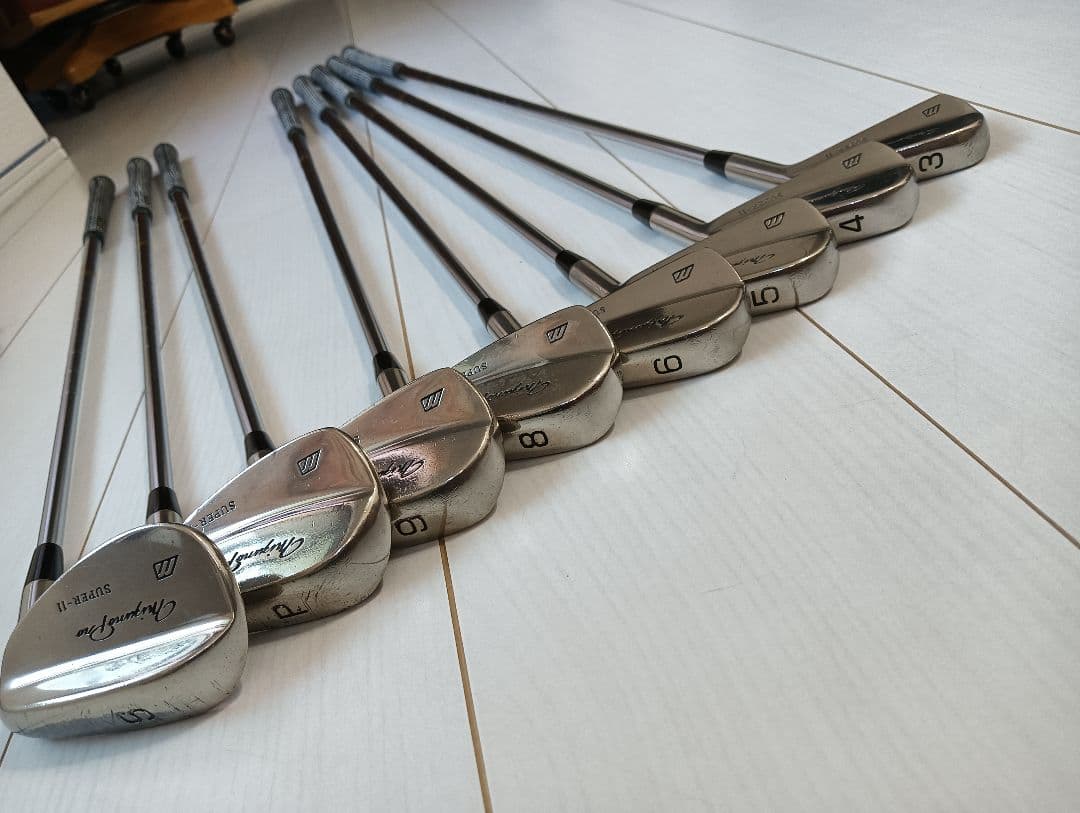 b*望様 軟鉄鍛造名器　Mizuno Pro SUPER-II 　アイアン 8本