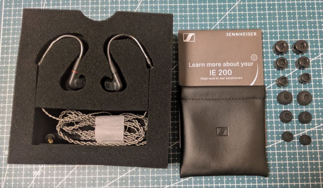 【美品】Sennheiser IE 200 有線 モニターイヤホン