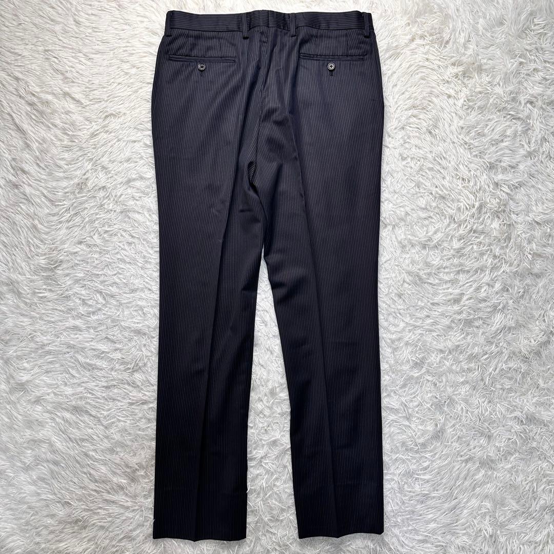 現行 極美品 ポールスミス 3ピース セットアップ ゼニア シルク混 光沢 L