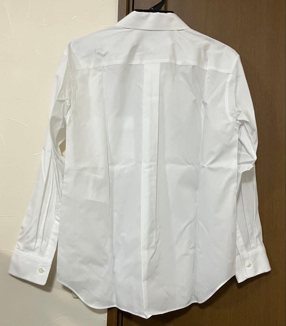 tao トリココムデギャルソン　定番　丸襟長袖シャツ　ホワイト　Mサイズ
