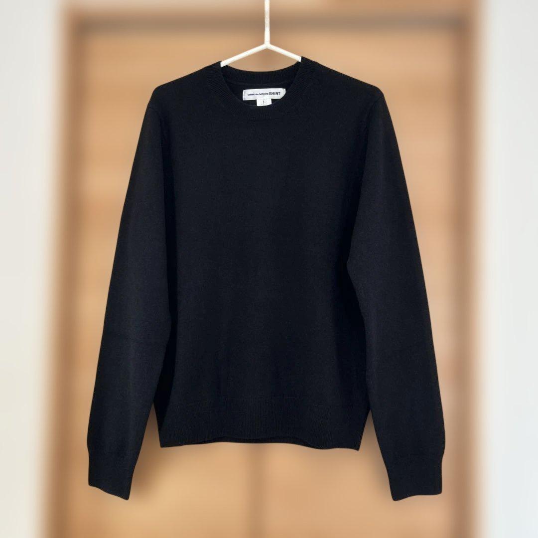 コムデギャルソンシャツ 定番クルーネックニット セーター