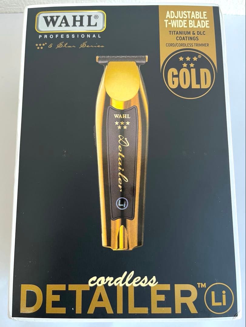 WAHL ゴールド コードレスバリカン Detailer Li