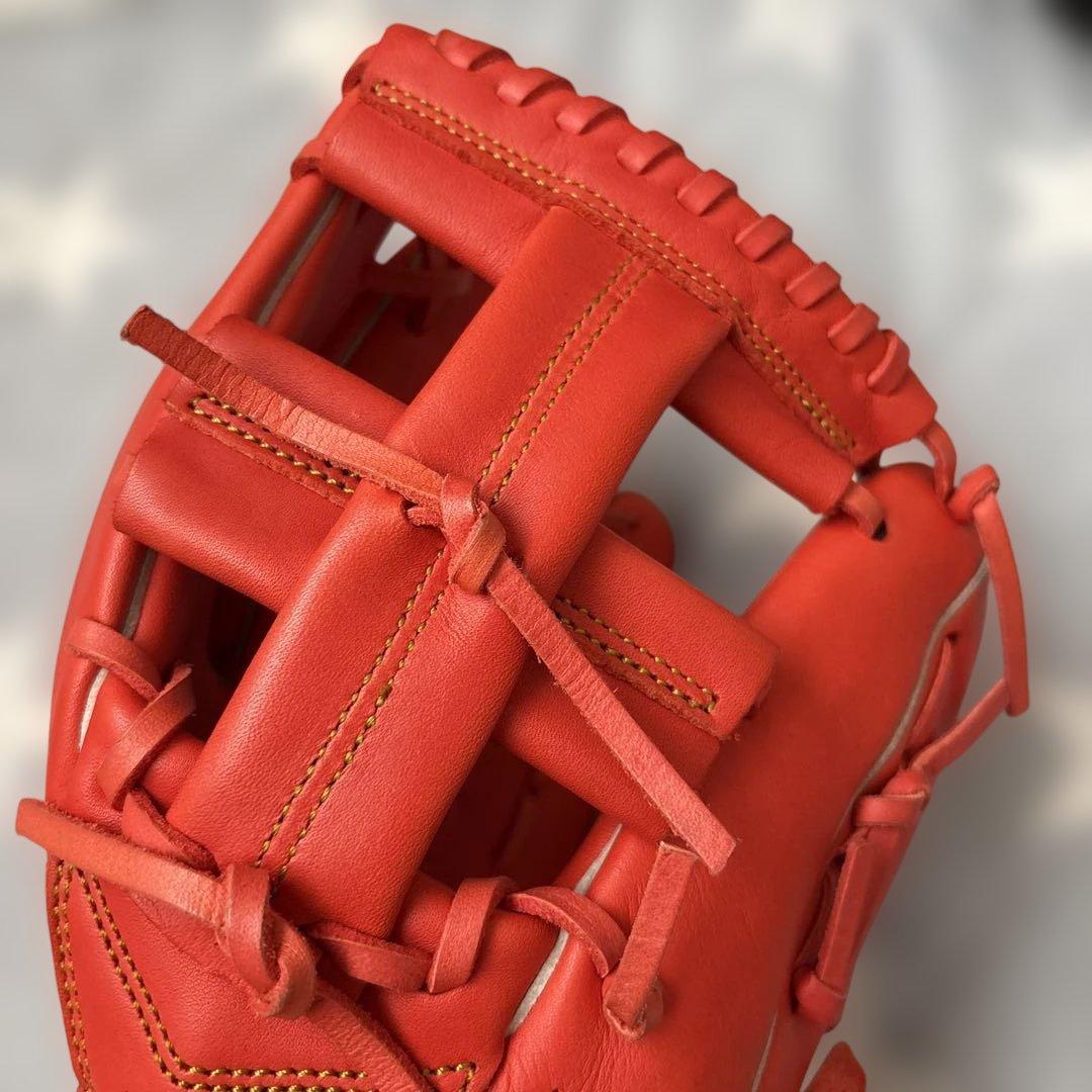 ★アシックス　少年軟式グローブ★美品‼️‼️スチーム叩き揉み加工済みですぐ使えます