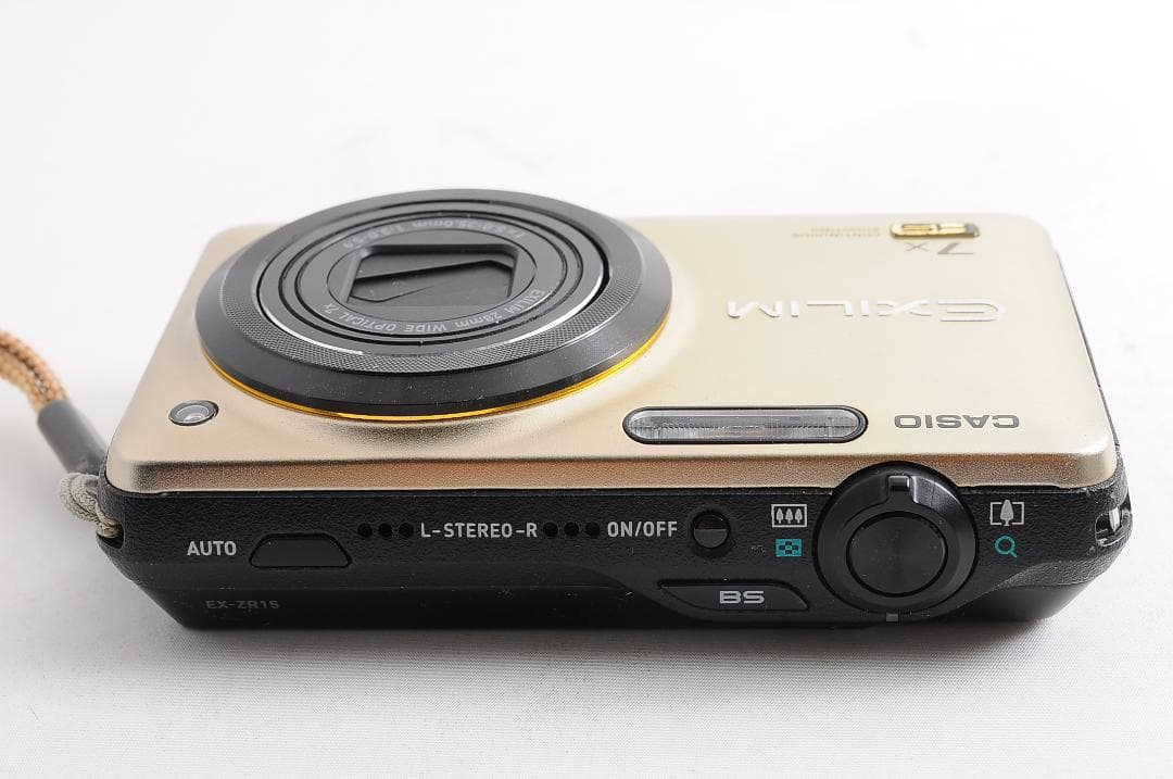 CASIO EXILM EX-ZR15 コンパクトデジタルカメラ @4515