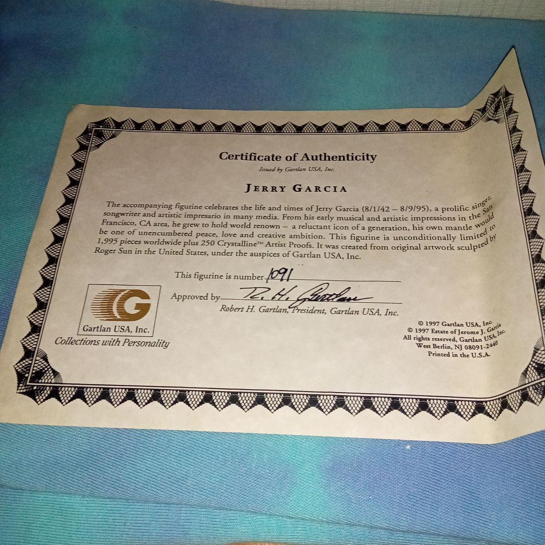 グレイトフルデッド　ジェリーガルシアフィギュア　1997