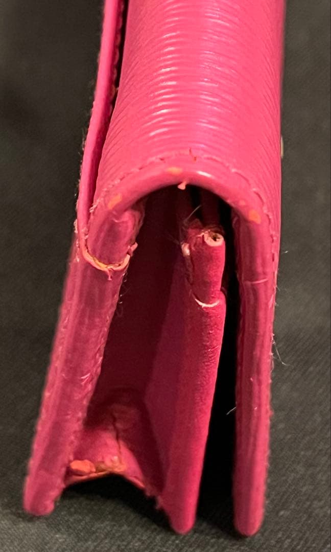 ピノすけさま専用 美品　PRADA ピンク レザー 名刺入れ　カードケース