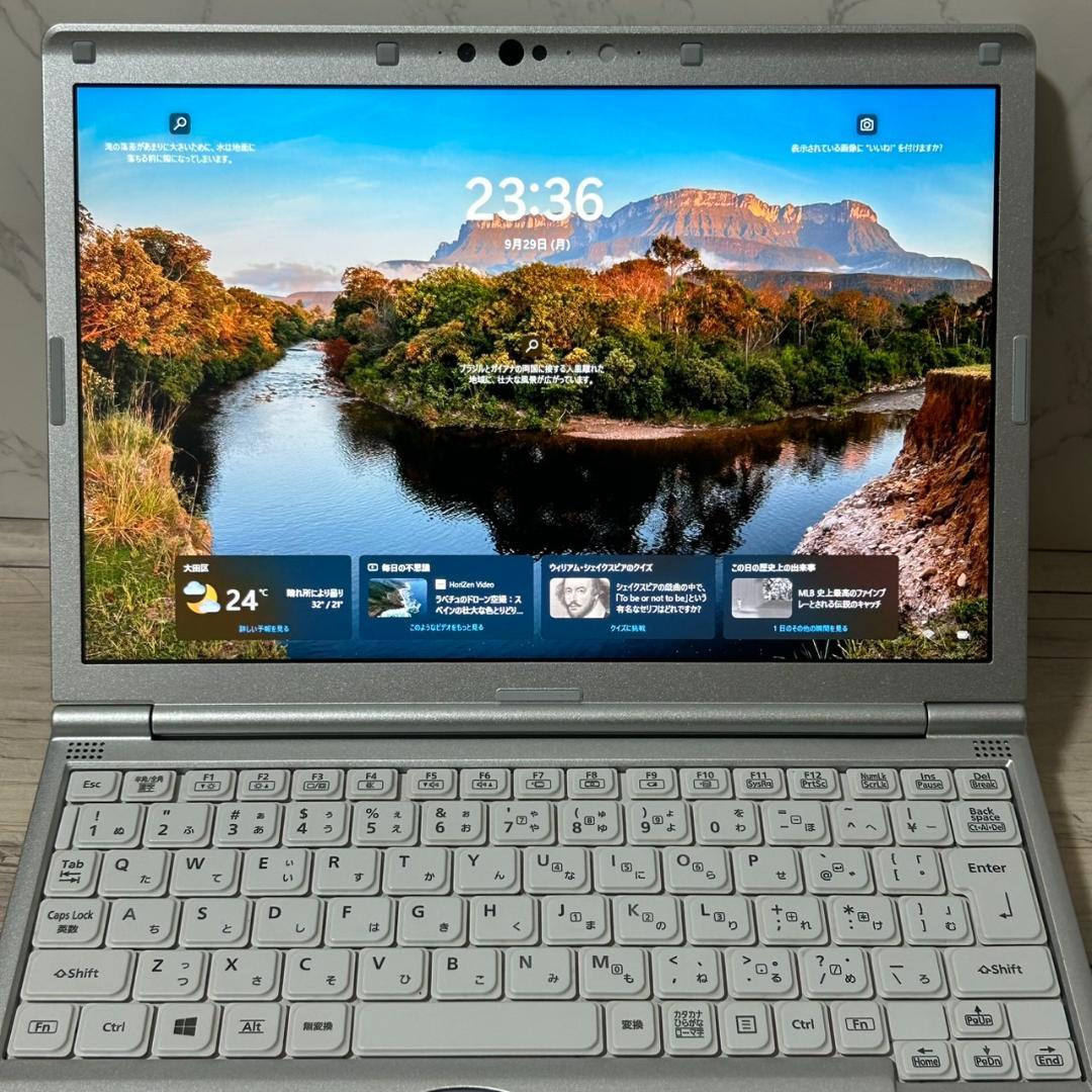 Let's note SV1 軽量 高速起動 高性能 ノートパソコン テレワーク