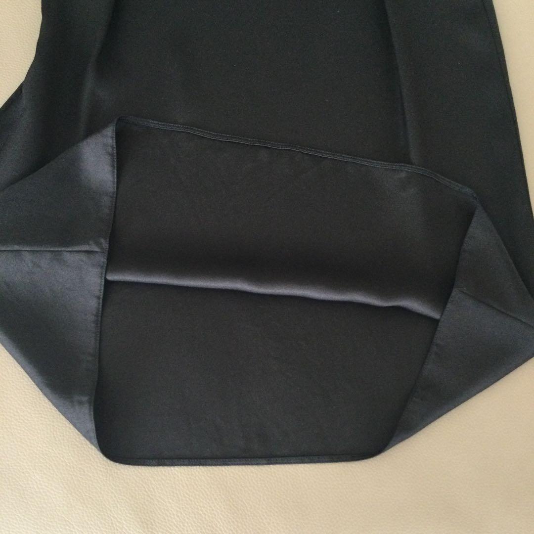 MIUMIU ブラックワンピース　シルク　かわいい　結婚式　38 美品　匿名送込