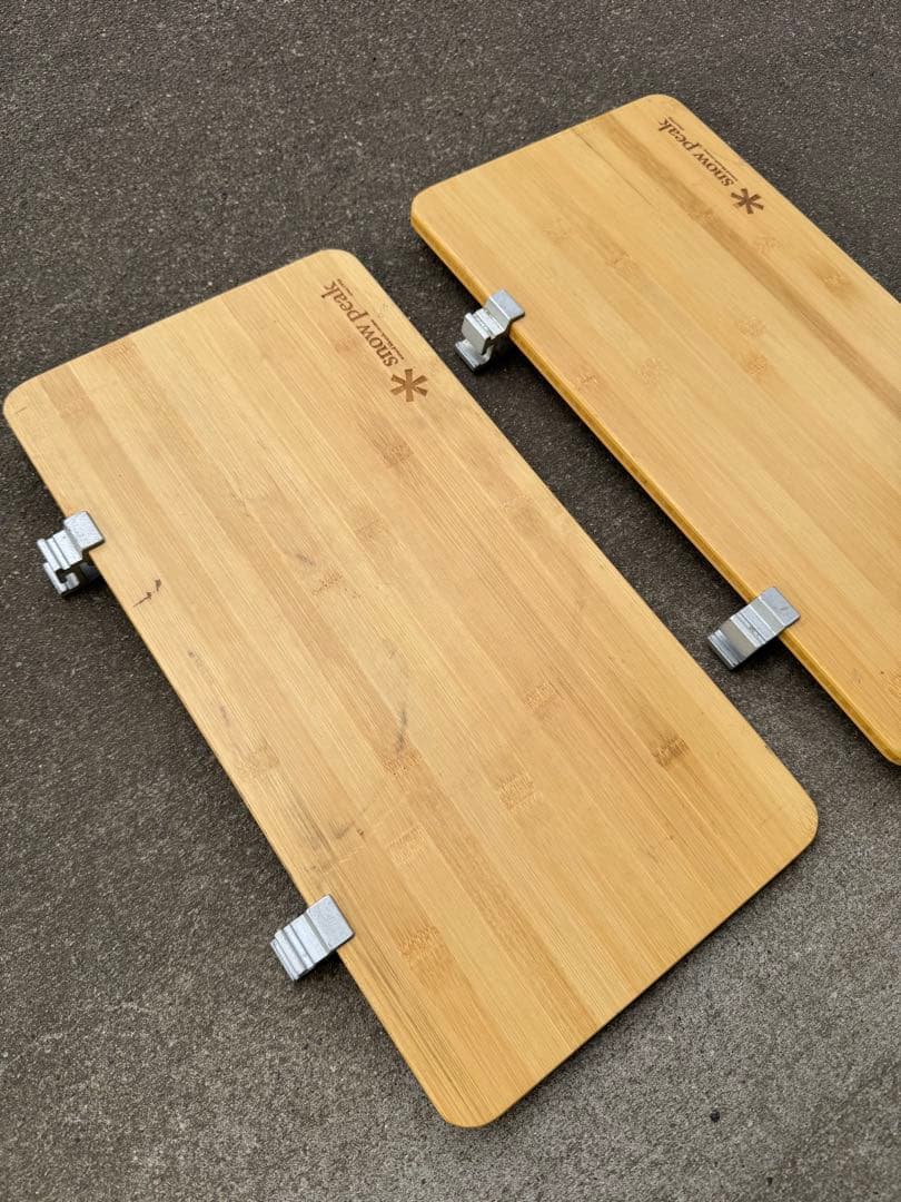 スノーピーク IGTフレーム スライドトップハーフ竹×2枚