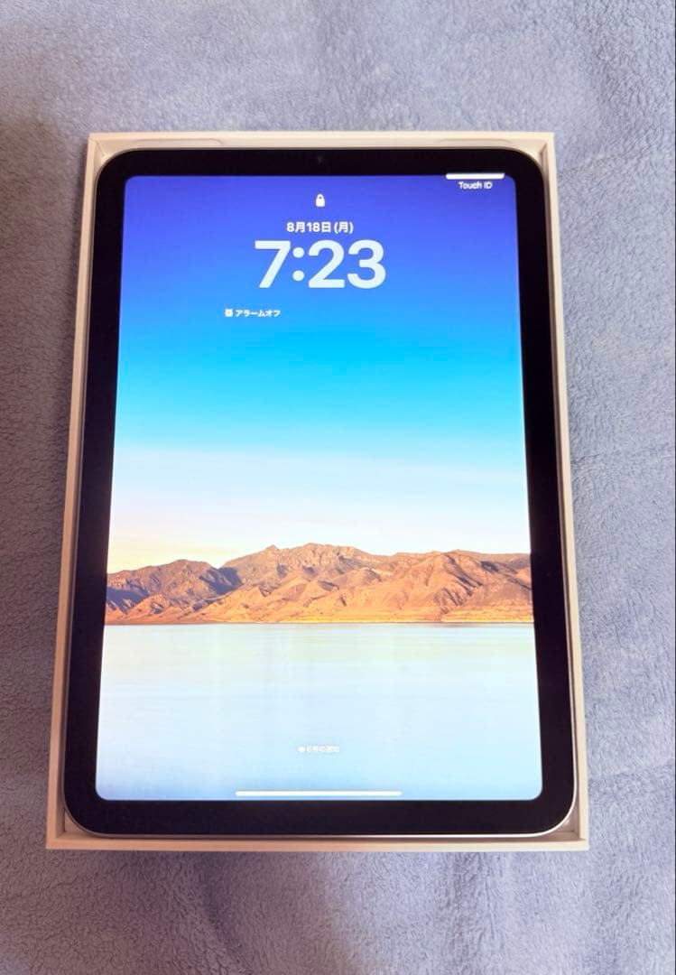 iPadmini7 A17Pro 128GB Wi-Fi 美品 箱付 即日 発送