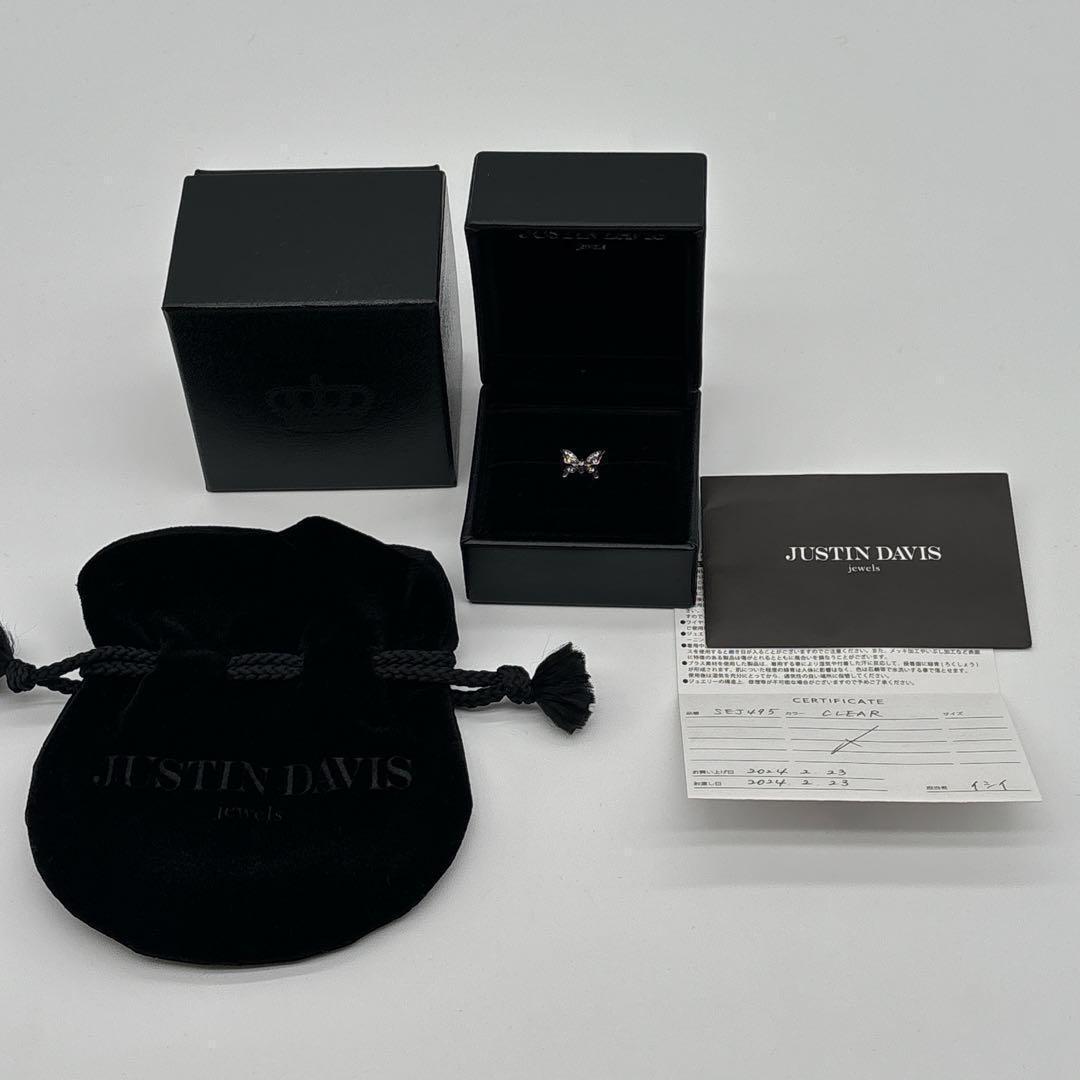 ジャスティン デイビス（JUSTIN DAVIS ）MONARCH 蝶 ピアス
