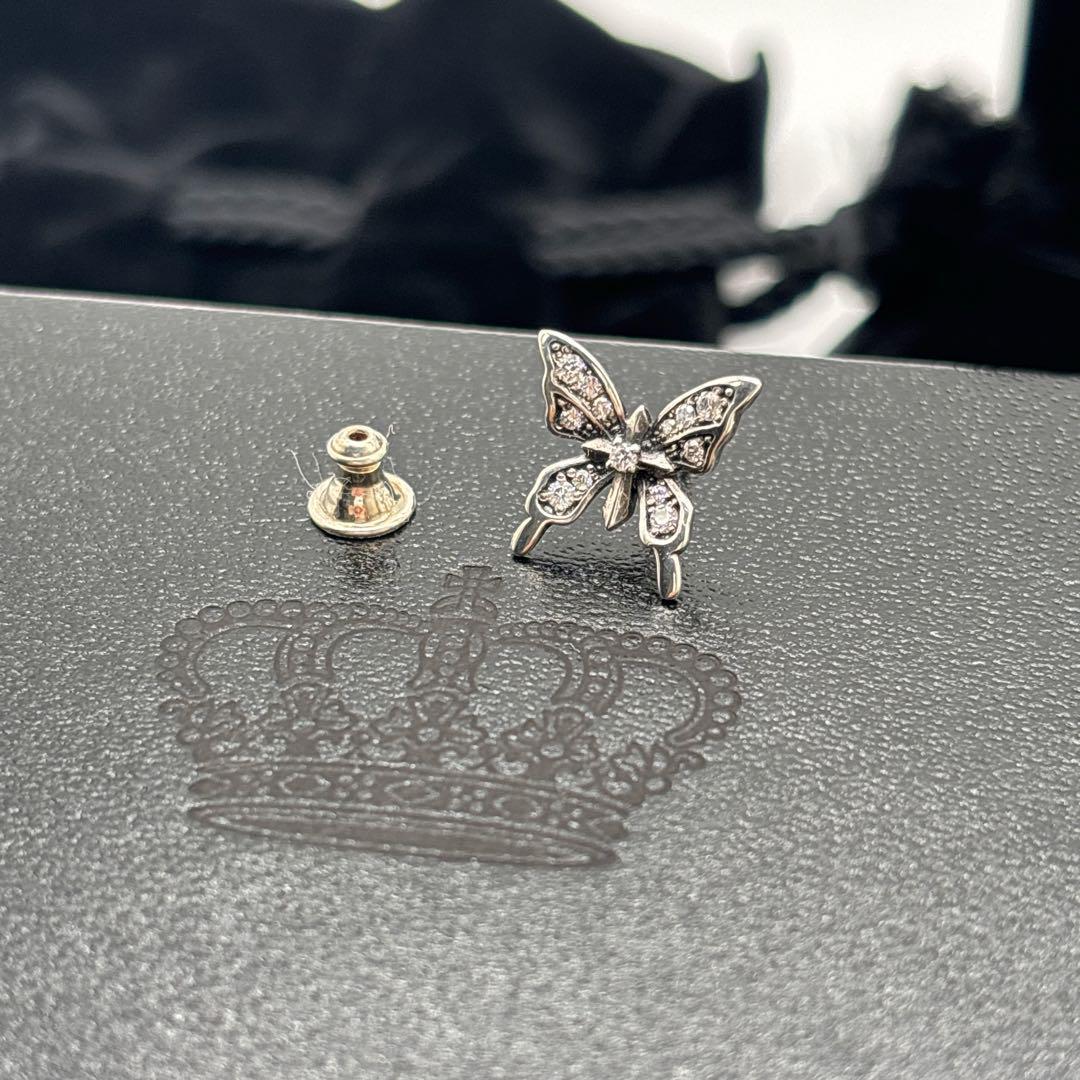 ジャスティン デイビス（JUSTIN DAVIS ）MONARCH 蝶 ピアス