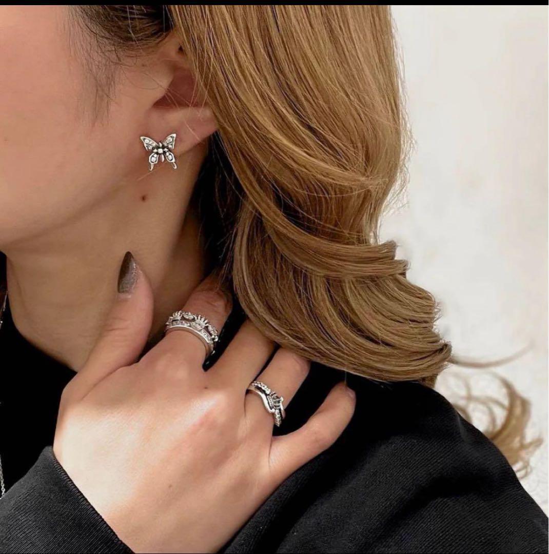 ジャスティン デイビス（JUSTIN DAVIS ）MONARCH 蝶 ピアス