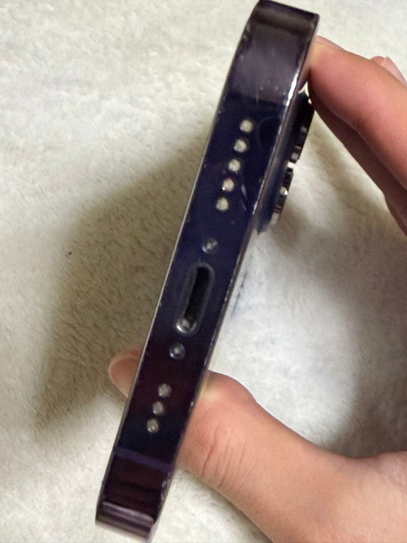 5分のみ値下げApple iPhone 14 Pro ディープパープル 本体