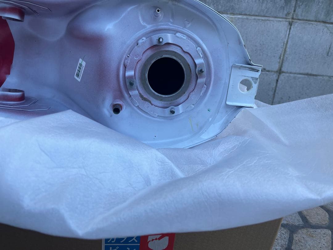 モンキー125 ホンダ タンク 赤白