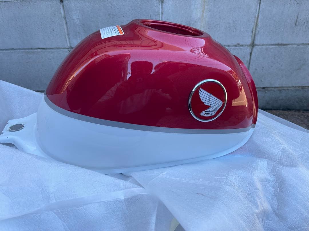 モンキー125 ホンダ タンク 赤白