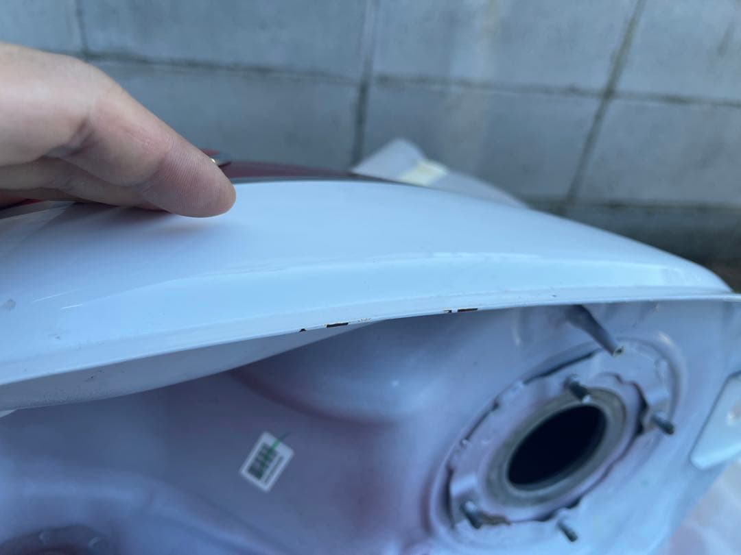 モンキー125 ホンダ タンク 赤白