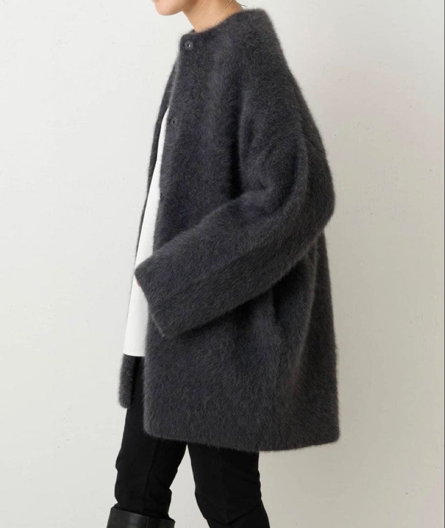 ビアズリー　現行品ファーニットコート