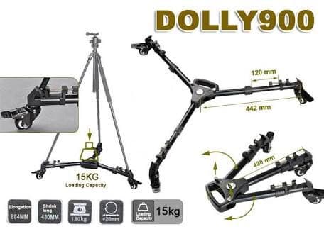 その他 Hitsan Yunteng tripod dolly 900