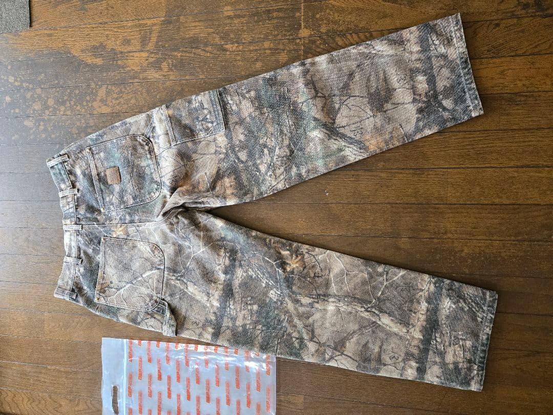 パンツ BLACK EYE PATCH DOUBLE KNEE DUCK PANTS