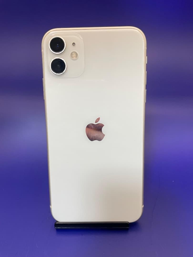 美品✨　iPhone 11 128GB ホワイト　バッテリー新品100％