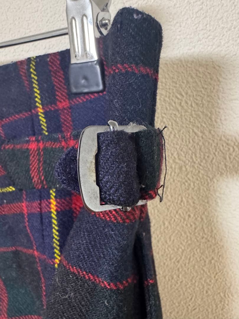スコットランド軍 セレモニーパンツ タータン トラウザーズ