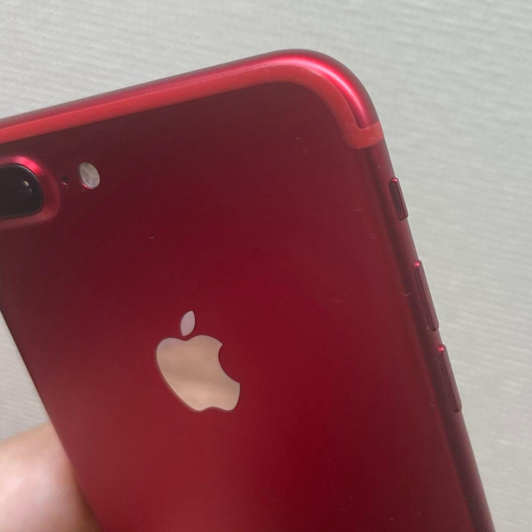 美品 Apple iPhone 7 Plus (赤) 本体　128GB