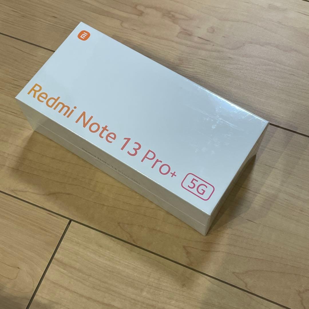 新品未使用　未開封xiaomi Redmi note 13 pro＋5G