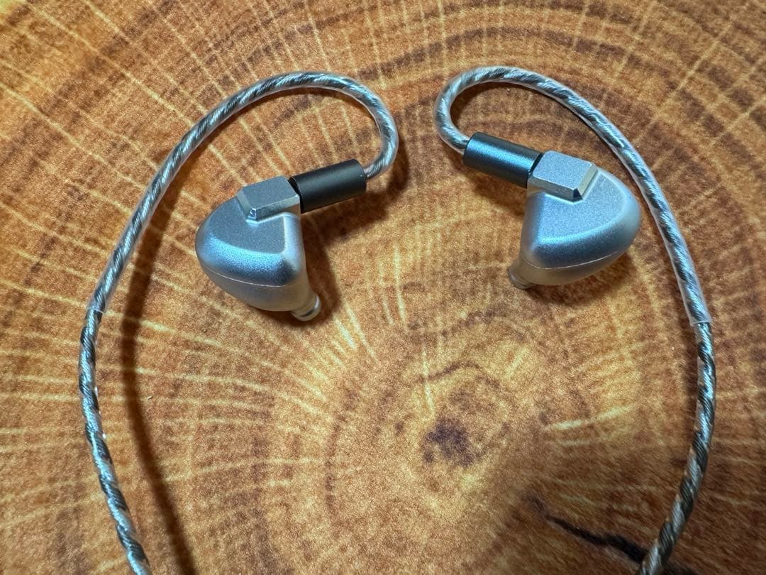 letshuoer s12 silver 3.5mm イヤホン