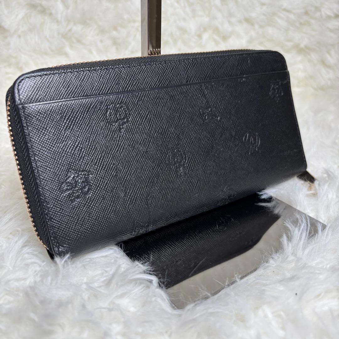 ✨超美品　Paul Smith ラウンドファスナー　長財布 レザーブラック