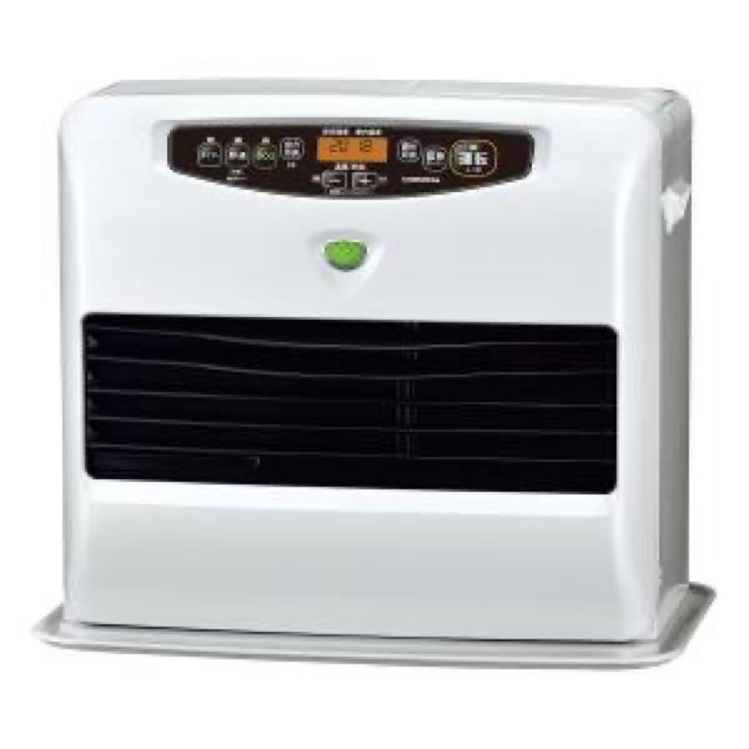 ほぼ未使用！コロナ 12畳用 石油ファンヒーター パールホワイト