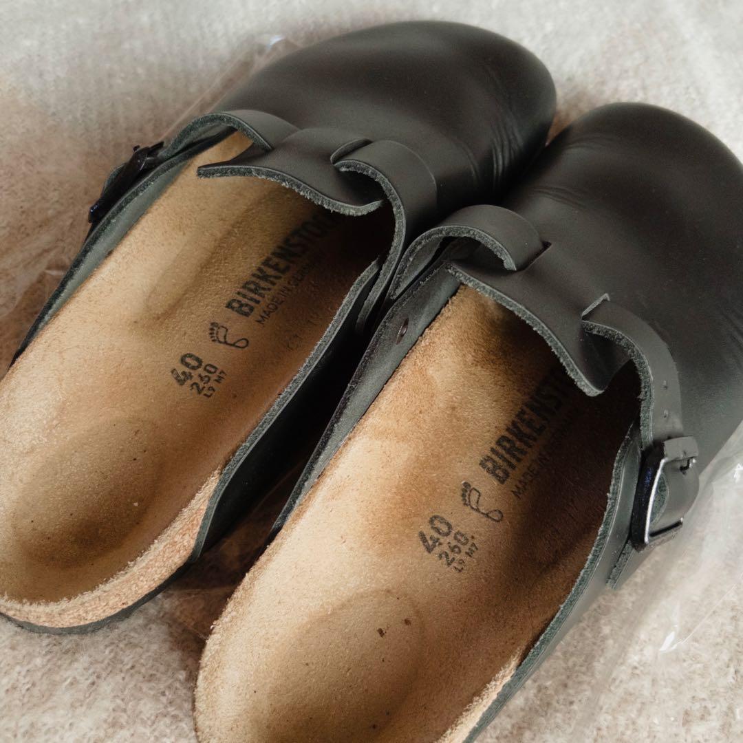 Birkenstock ボストン　サンダル　レザー　40