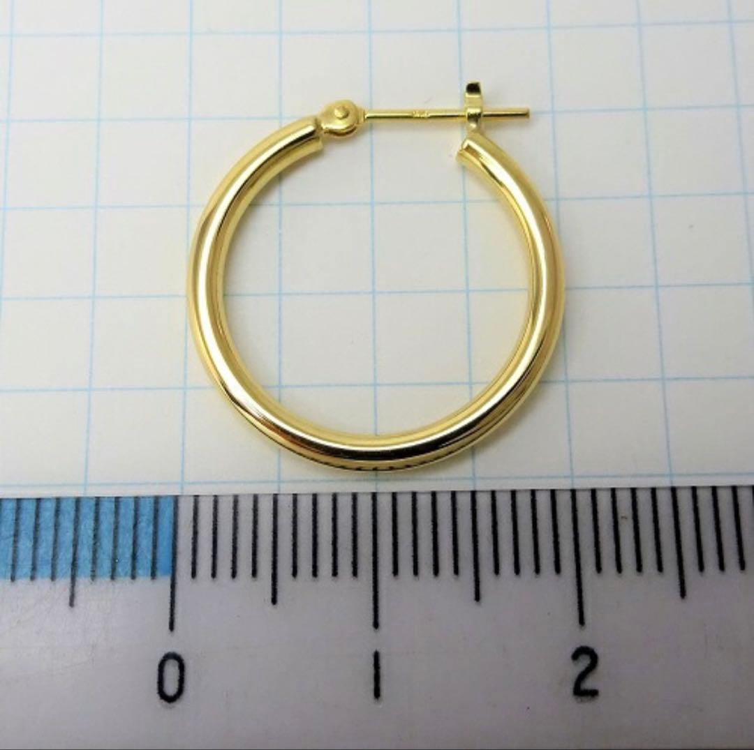 18kフープピアス