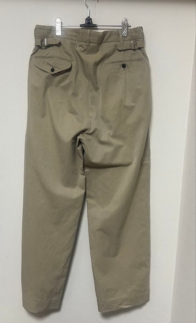 パンツ A.PRESSEType.2Melange Gabardine Trousers