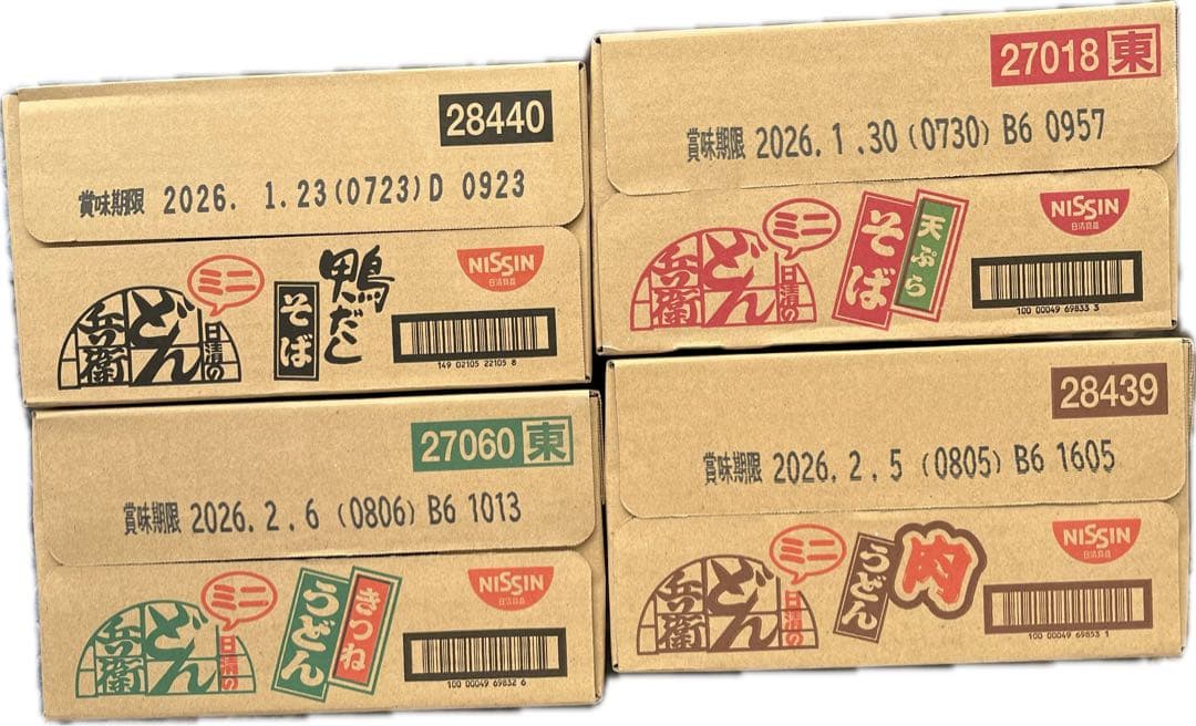 カップ麺詰合せ