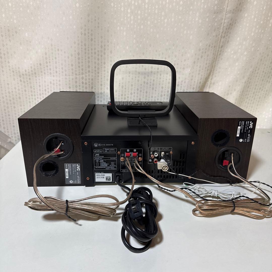 JVC ミニコンポ CA-EXS5 CD USB BLUETOOTH ラジオ