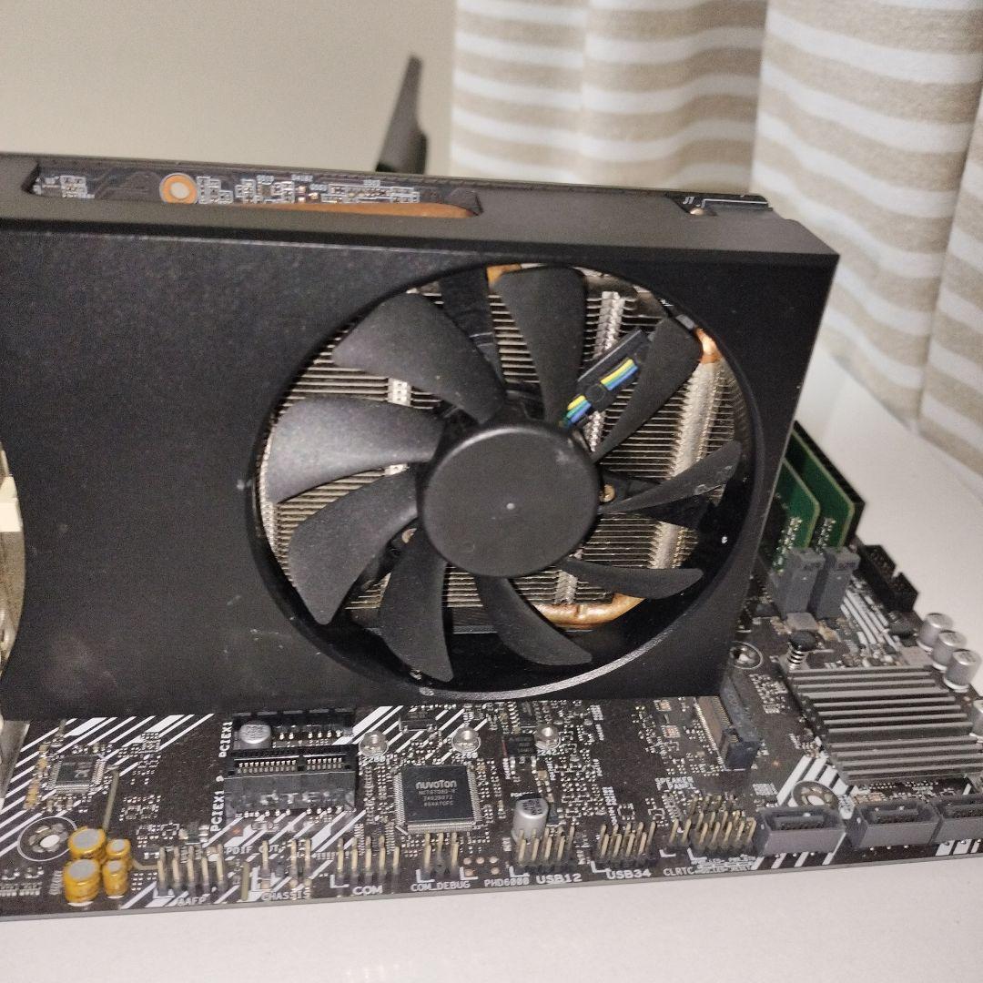 グラフィックボード・グラボ・ビデオカード ASUS PRIME A520M-K + gtx1660Super