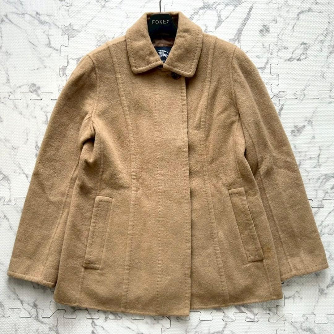 美品✨バーバリーロンドン ダブルフェイス カシミヤ ノバチェック ウールコート