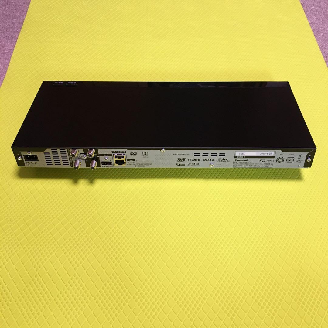 2019年製◆パナソニックブルーレイ◆DMR-BRS530◆純正リモコン