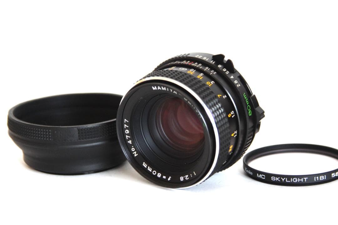 【美品】MAMIYA SEKOR C 80mm F2.8 マミヤ