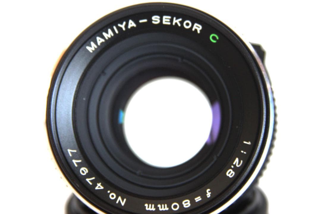 【美品】MAMIYA SEKOR C 80mm F2.8 マミヤ