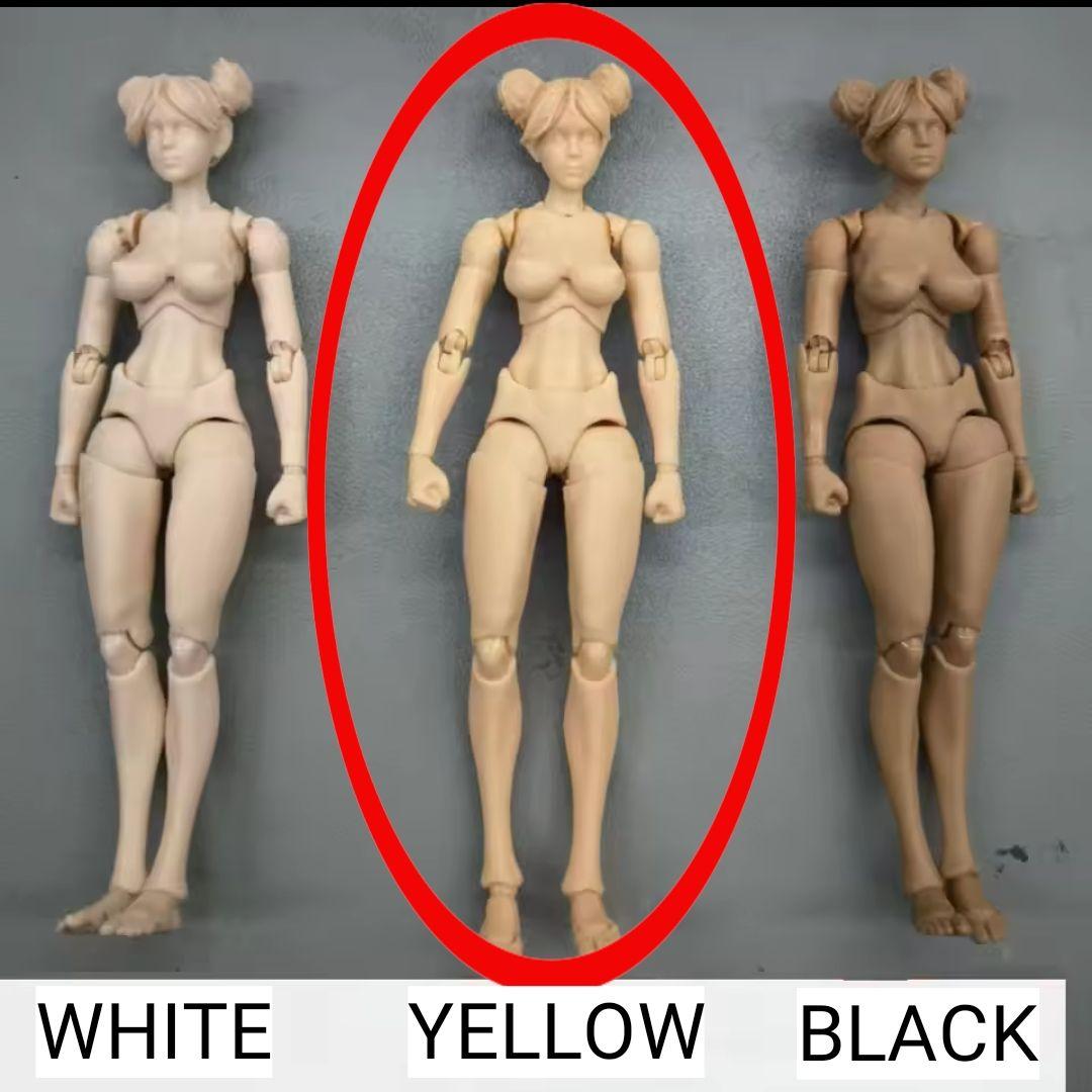 ROMANKEY COWL 1/12 girl body　YELLOW 素体