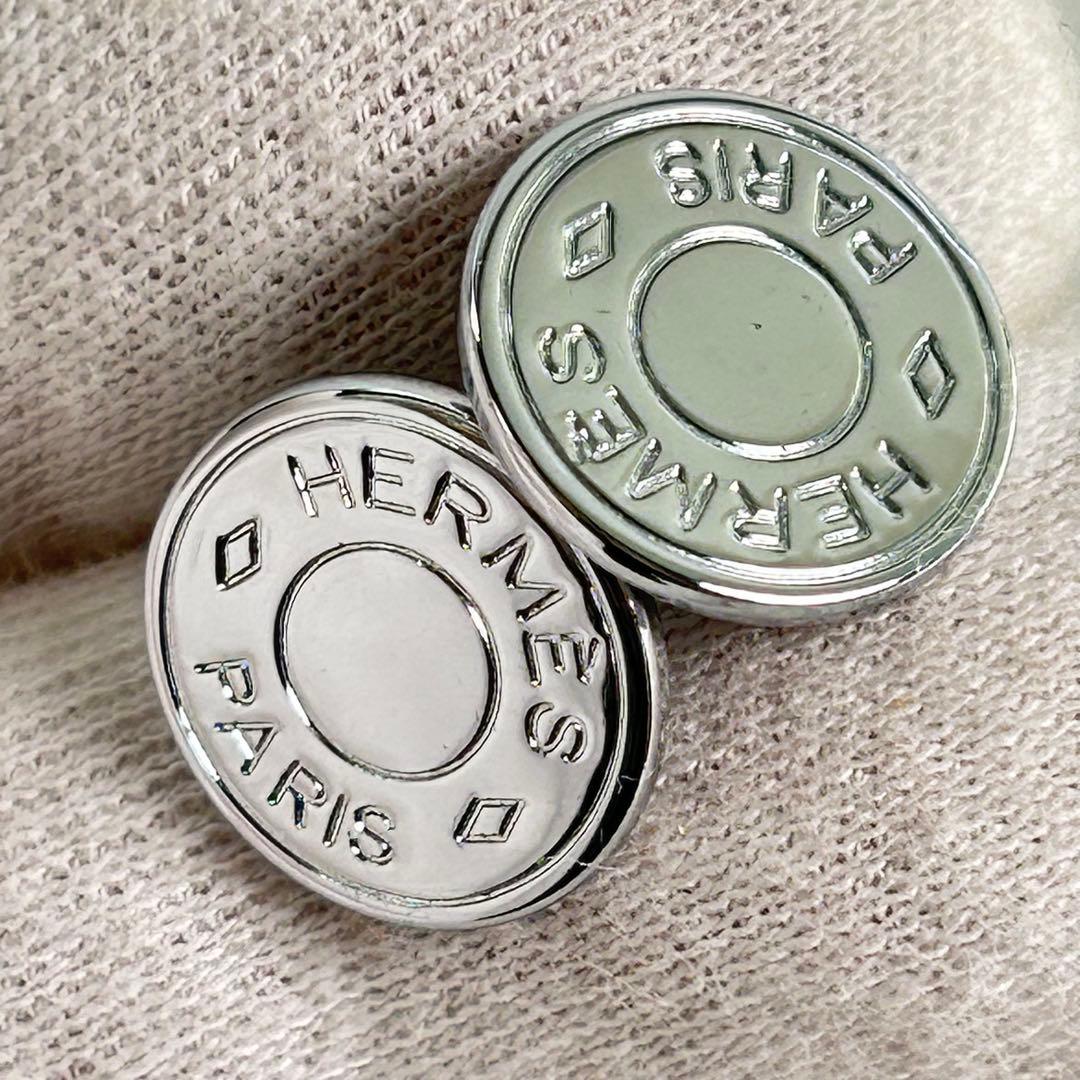 星*様 HERMES エルメス　セリエ　カフス　カフリンクス　シルバー