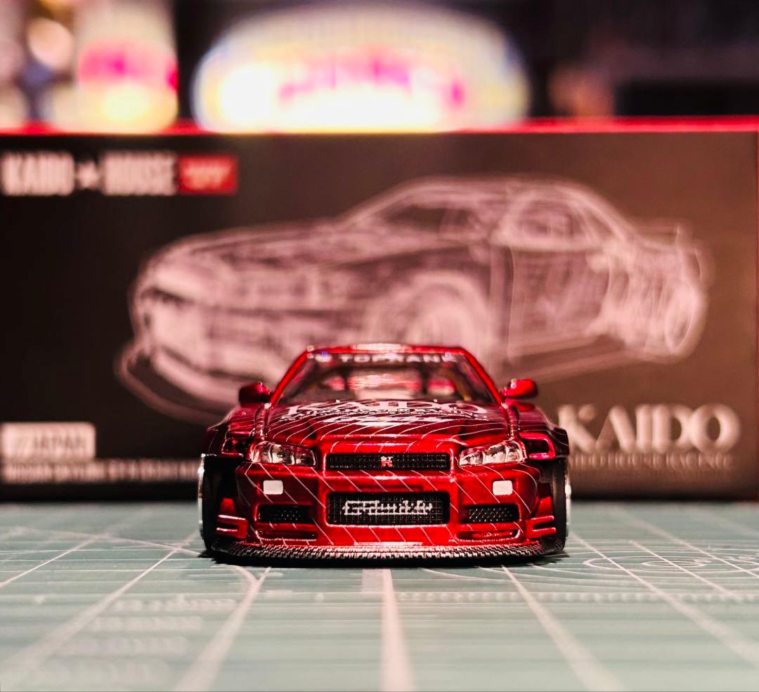 街道ハウス　スカイライン　R34 静岡ホビーショー限定