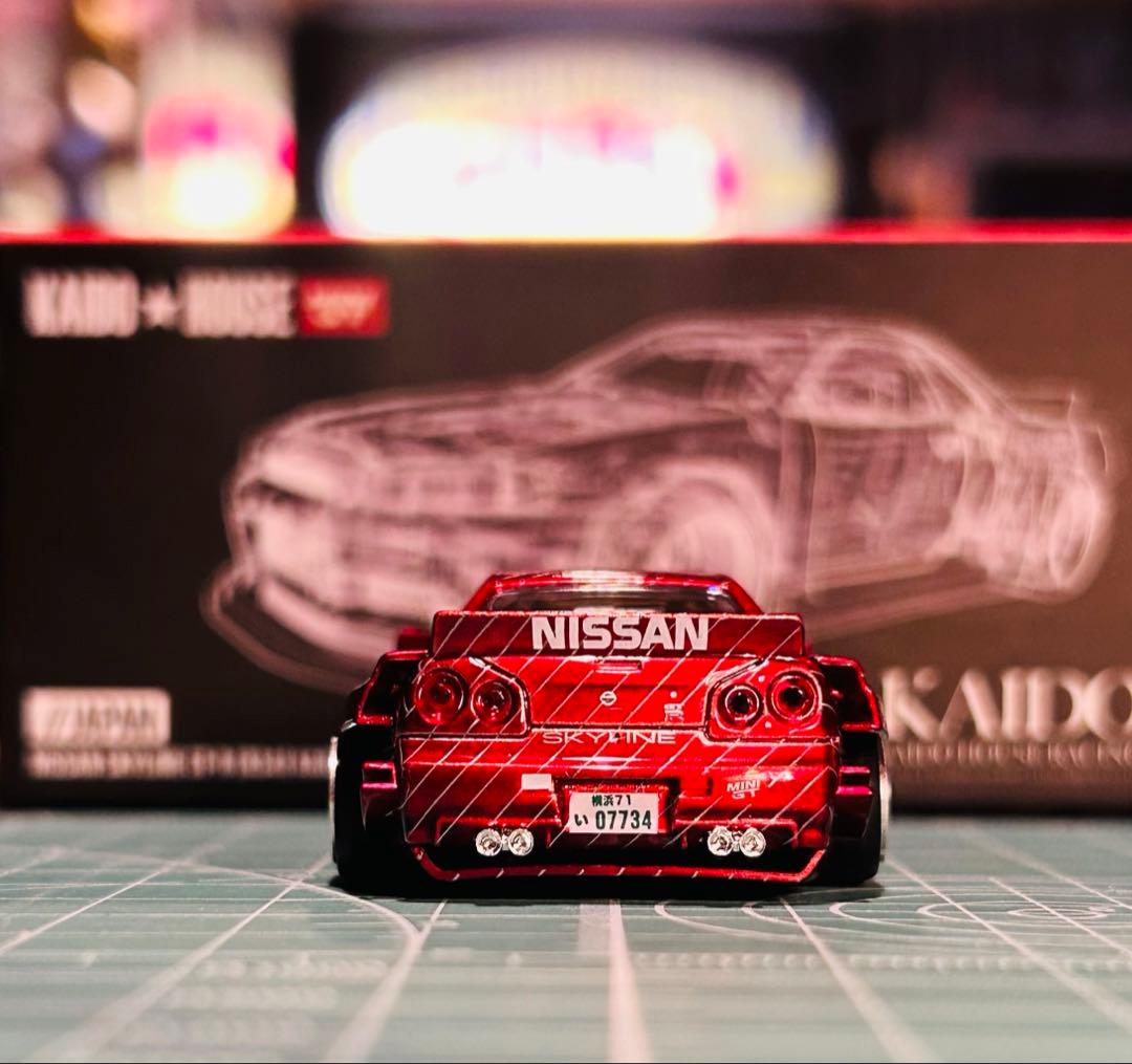 街道ハウス　スカイライン　R34 静岡ホビーショー限定